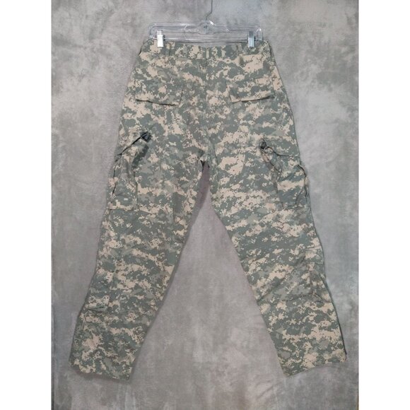 US Military Pants Mens Medium Army Combat ACU Cargo Trousers Digital Camo - Picture 2 of 9